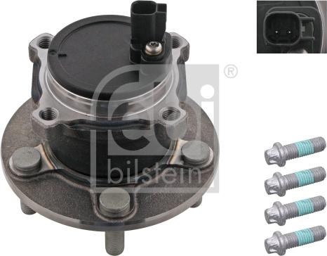Febi Bilstein 32598 - Комплект подшипника, ступицы колеса abcparts.ee