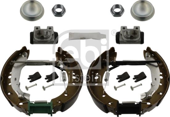 Febi Bilstein 37528 - Комплект тормозных колодок, барабанные abcparts.ee