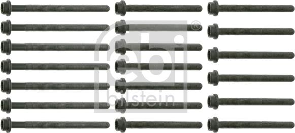 FEBI Bilstein 26436 - Комплект болтов головки цилиндра abcparts.ee