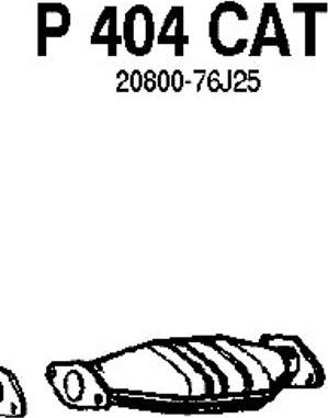 Fenno P404CAT - Катализатор abcparts.ee