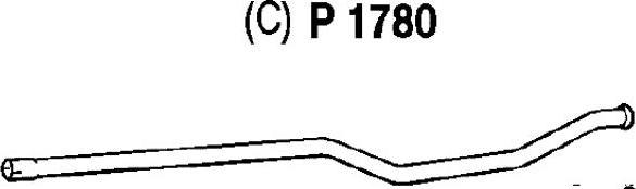 Fenno P1780 - Труба выхлопного газа abcparts.ee