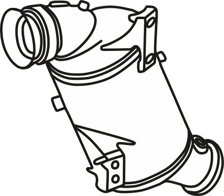 Fenno P8839DPF - Сажевый / частичный фильтр, система выхлопа ОГ abcparts.ee