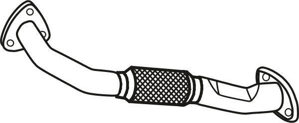 Fenno P2125 - Труба выхлопного газа abcparts.ee