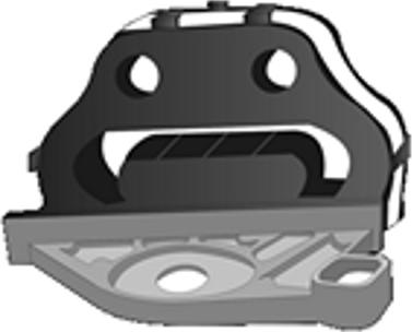 Fenno X50139 - Кронштейн, втулка, система выпуска ОГ abcparts.ee