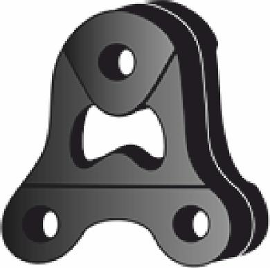 Fenno X30112 - Кронштейн, втулка, система выпуска ОГ abcparts.ee