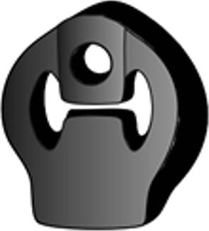 Fenno X30186 - Кронштейн, втулка, система выпуска ОГ abcparts.ee