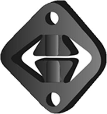 Fenno X30225 - Кронштейн, втулка, система выпуска ОГ abcparts.ee