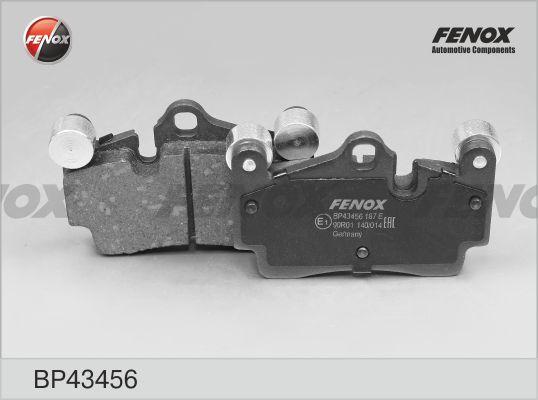 Fenox BP43456 - Тормозные колодки, дисковые, комплект abcparts.ee