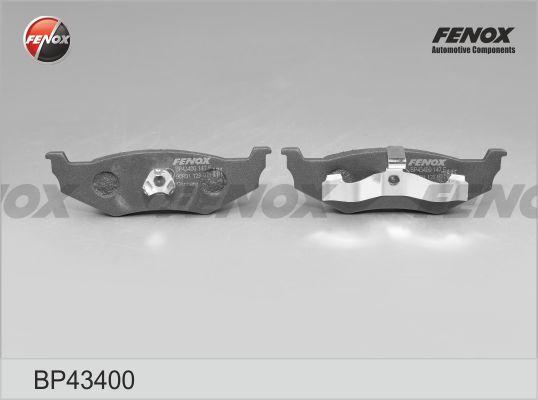 Fenox BP43400 - Тормозные колодки, дисковые, комплект abcparts.ee