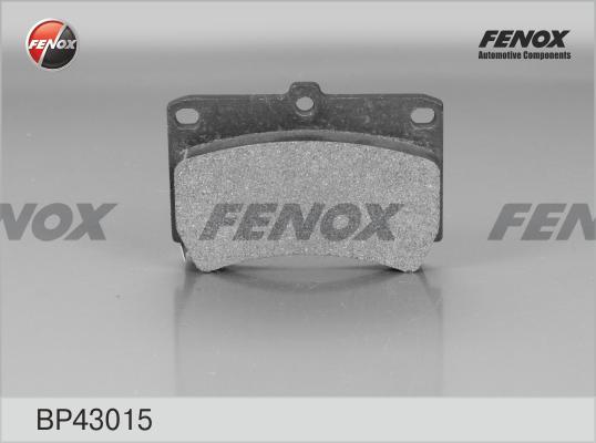 Fenox BP43015 - Тормозные колодки, дисковые, комплект abcparts.ee