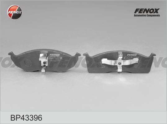 Fenox BP43396 - Тормозные колодки, дисковые, комплект abcparts.ee