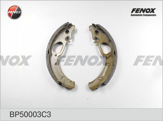 Fenox BP50003C3 - Комплект тормозных колодок, барабанные abcparts.ee