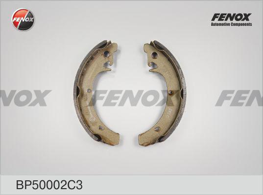 Fenox BP50002C3 - Комплект тормозных колодок, барабанные abcparts.ee