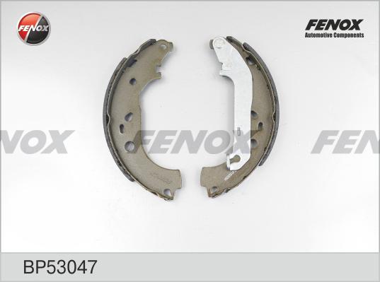 Fenox BP53047 - Комплект тормозных колодок, барабанные abcparts.ee