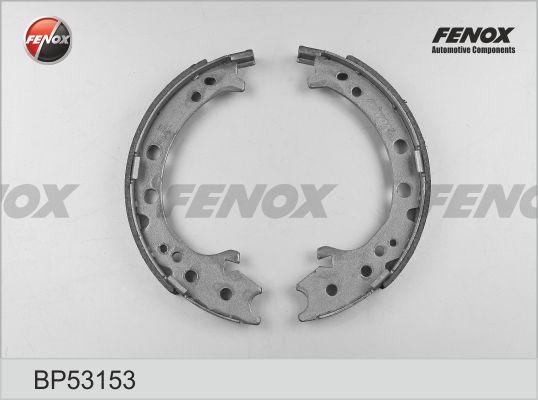 Fenox BP53153 - Комплект тормозных колодок, барабанные abcparts.ee