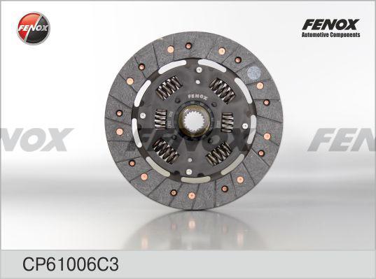 Fenox CP61006C3 - Диск сцепления, фрикцион abcparts.ee