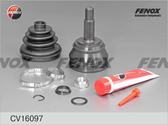 Fenox CV16097 - Комплект ШРУСа, приводной вал, шарнир abcparts.ee