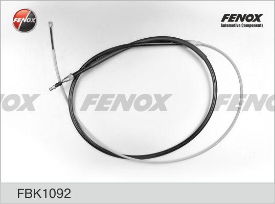 Fenox FBK1092 - Тросик, cтояночный тормоз abcparts.ee