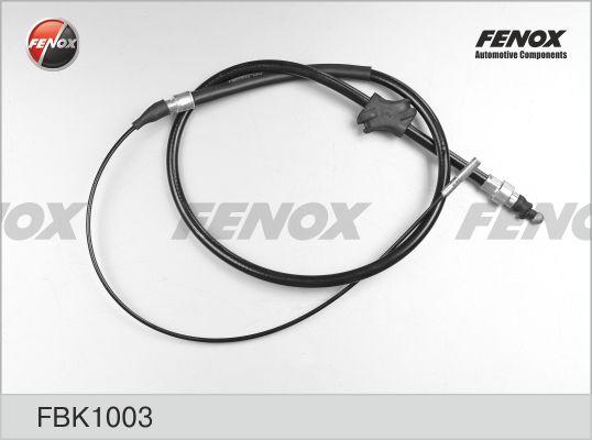 Fenox FBK1003 - Тросик, cтояночный тормоз abcparts.ee