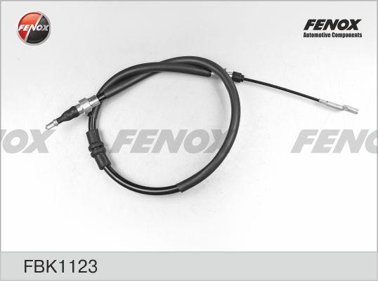 Fenox FBK1123 - Тросик, cтояночный тормоз abcparts.ee