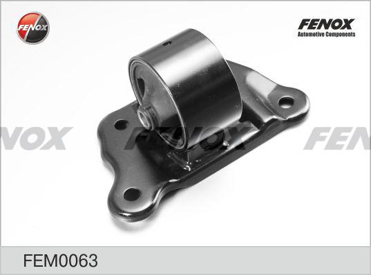Fenox FEM0063 - Подушка, опора, подвеска двигателя abcparts.ee