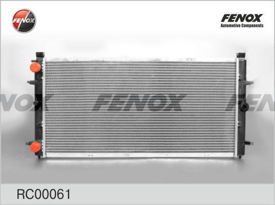Fenox RC00061 - Радиатор, охлаждение двигателя abcparts.ee