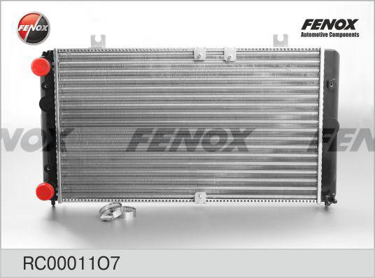 Fenox RC00011O7 - Радиатор, охлаждение двигателя abcparts.ee