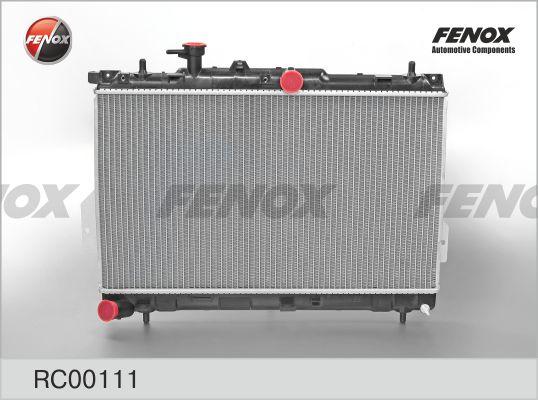 Fenox RC00111 - Радиатор, охлаждение двигателя abcparts.ee