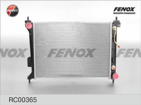 Fenox RC00365 - Радиатор, охлаждение двигателя abcparts.ee