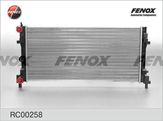 Fenox RC00258 - Радиатор, охлаждение двигателя abcparts.ee