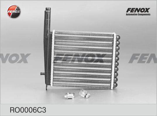 Fenox RO0006C3 - Теплообменник, отопление салона abcparts.ee