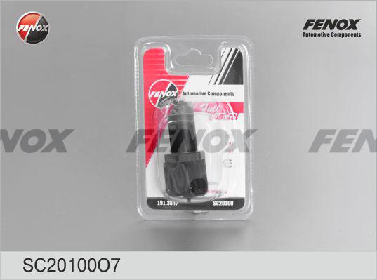 Fenox SC20100O7 - Датчик положения Коленвала, RPM abcparts.ee