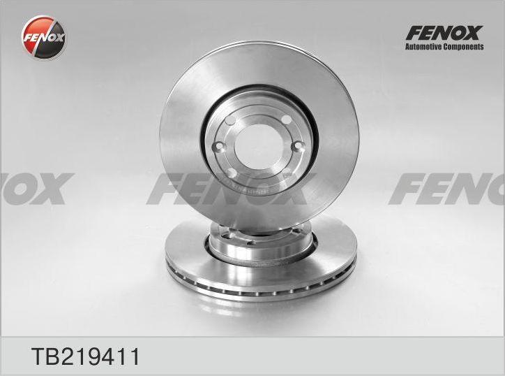 Fenox TB219411 - Тормозной диск abcparts.ee