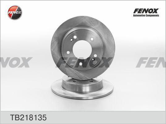 Fenox TB218135 - Тормозной диск abcparts.ee