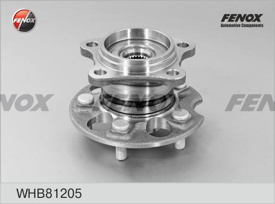 Fenox WHB81205 - Ступица колеса, поворотный кулак abcparts.ee