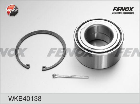 Fenox WKB40138 - Комплект подшипника, ступицы колеса abcparts.ee