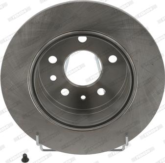 Ferodo DDF003 - Тормозной диск abcparts.ee