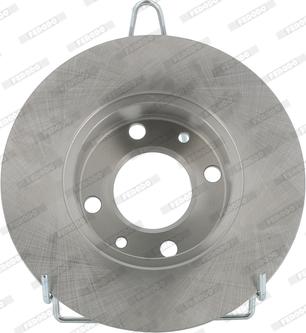 Ferodo DDF083 - Тормозной диск abcparts.ee