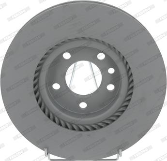 Ferodo DDF1254C-1 - Тормозной диск abcparts.ee