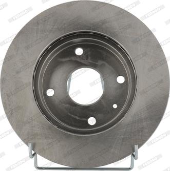 Ferodo DDF1257 - Тормозной диск abcparts.ee