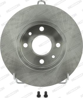 Ferodo DDF125 - Тормозной диск abcparts.ee