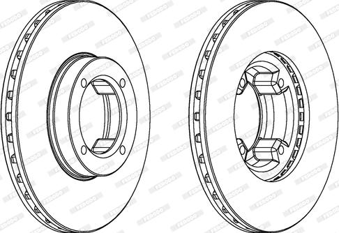 BENDIX 561431B - Тормозной диск abcparts.ee