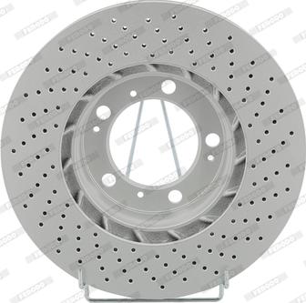 Ferodo DDF2020LC-1 - Тормозной диск abcparts.ee