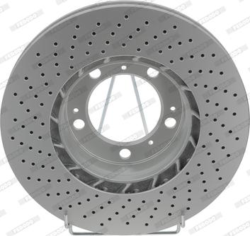 Ferodo DDF2020RC-1 - Тормозной диск abcparts.ee