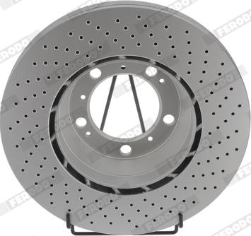 Ferodo DDF2131RC-1 - Тормозной диск abcparts.ee