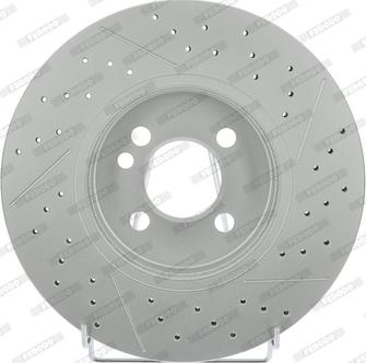 Ferodo DDF2126C - Тормозной диск abcparts.ee
