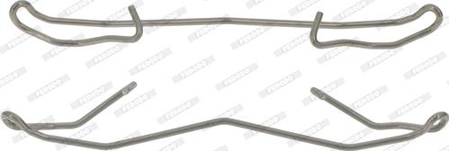 Ferodo FBA464 - Комплектующие для колодок дискового тормоза abcparts.ee