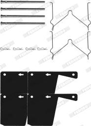 Ferodo FBA431 - Комплектующие для колодок дискового тормоза abcparts.ee