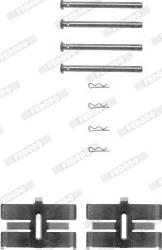 Ferodo FBA438 - Комплектующие для колодок дискового тормоза abcparts.ee