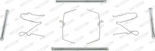 Ferodo FBA508 - Комплектующие для колодок дискового тормоза abcparts.ee